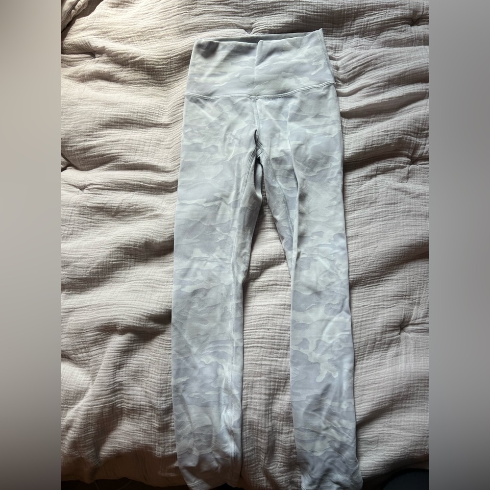 Lululemon white camo leggings
